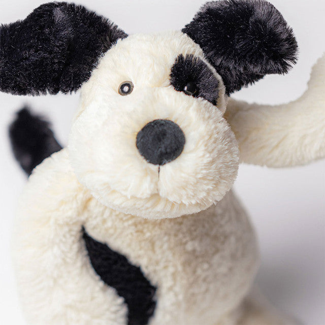 Bashful Black & Cream Puppy - Medium | Jellycat