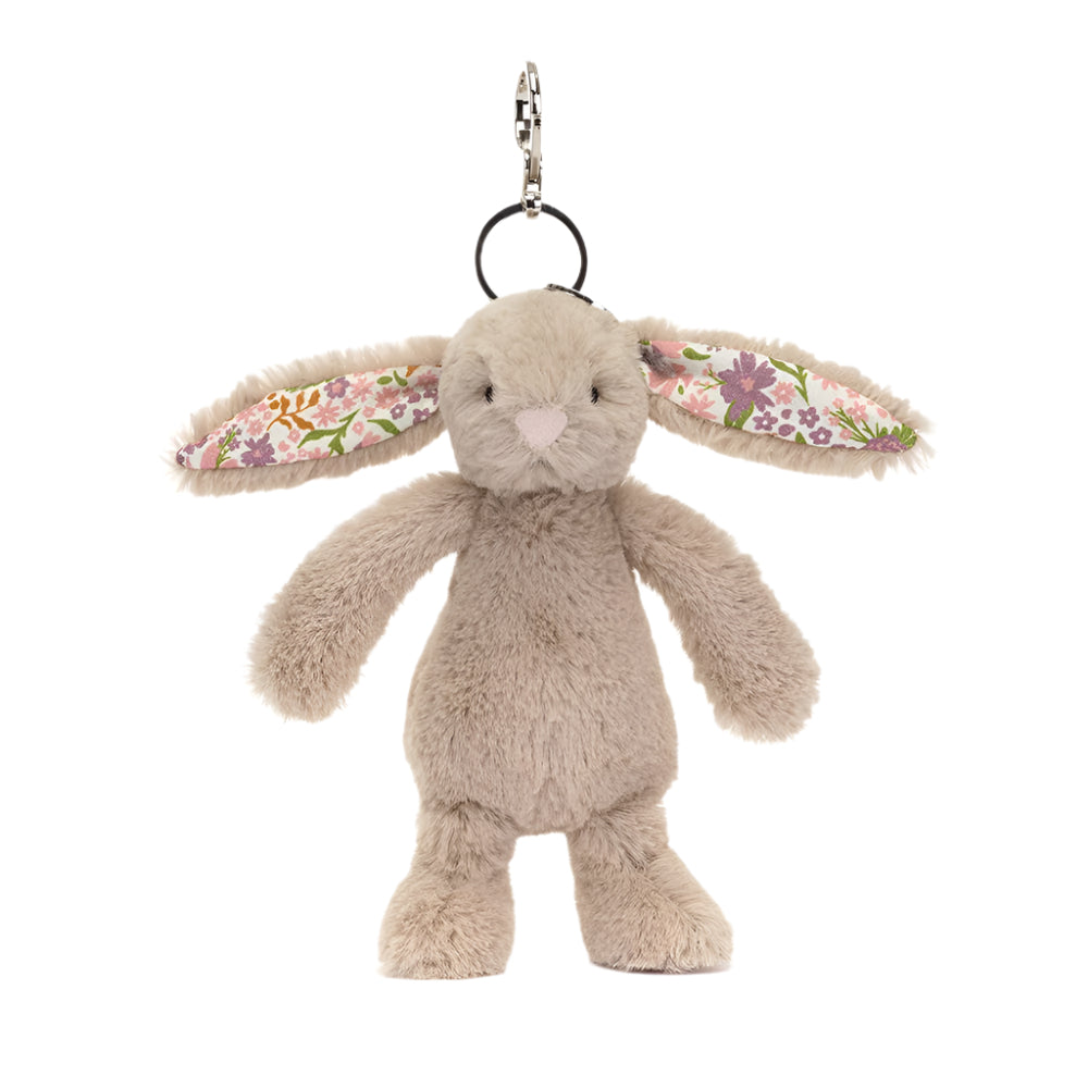 Blossom Beige Bunny 'Petal' Bag Charm | Jellycat