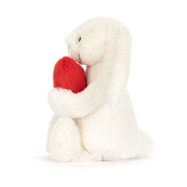 Bashful Red Love Heart Bunny Orginal (Med) 31x9x12cm