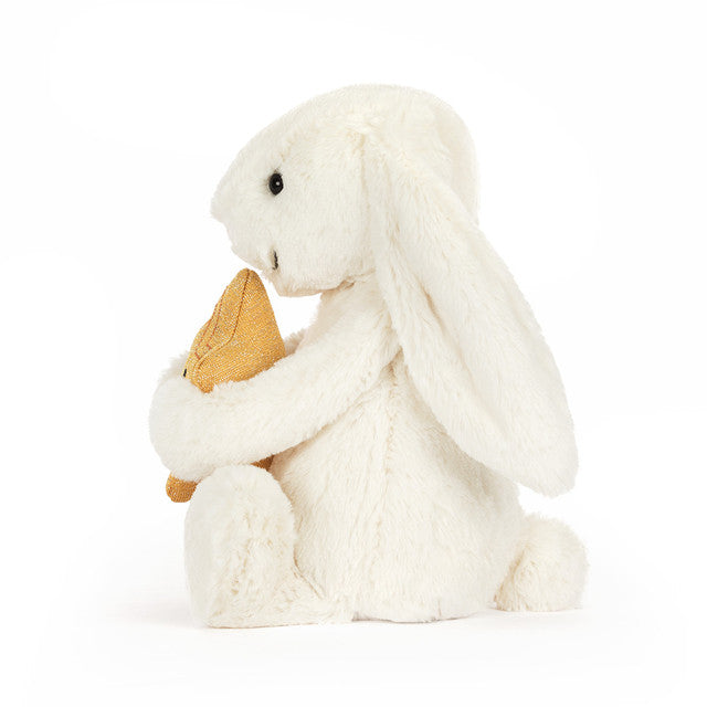 Cream Bunny with Star | Jellycat