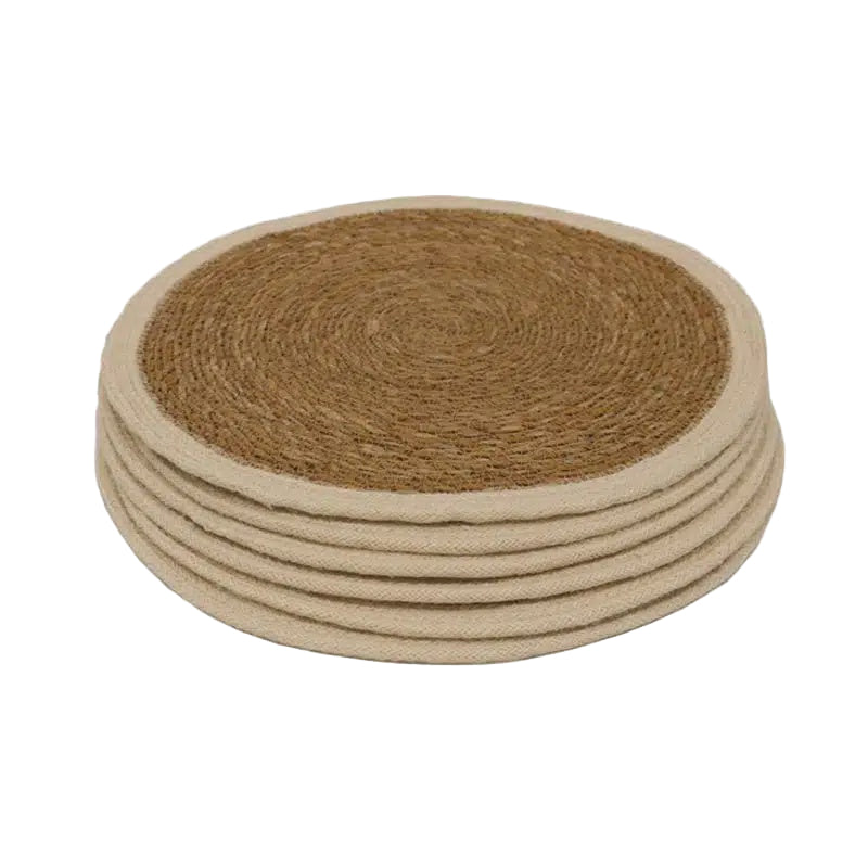 Round Seagrass/Jute Place Mat | Le Forge