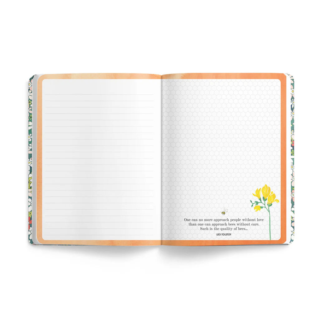 Bee Journal - Stripes | Affirmations