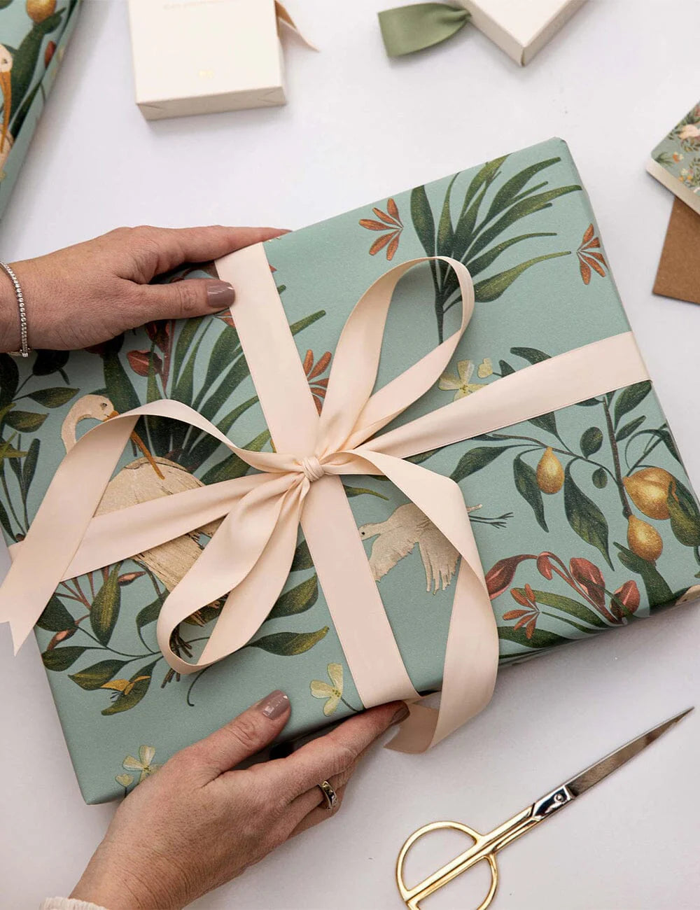 Gift Wrap Roll 3m - Prima Ballerina | Bespoke Letterpress