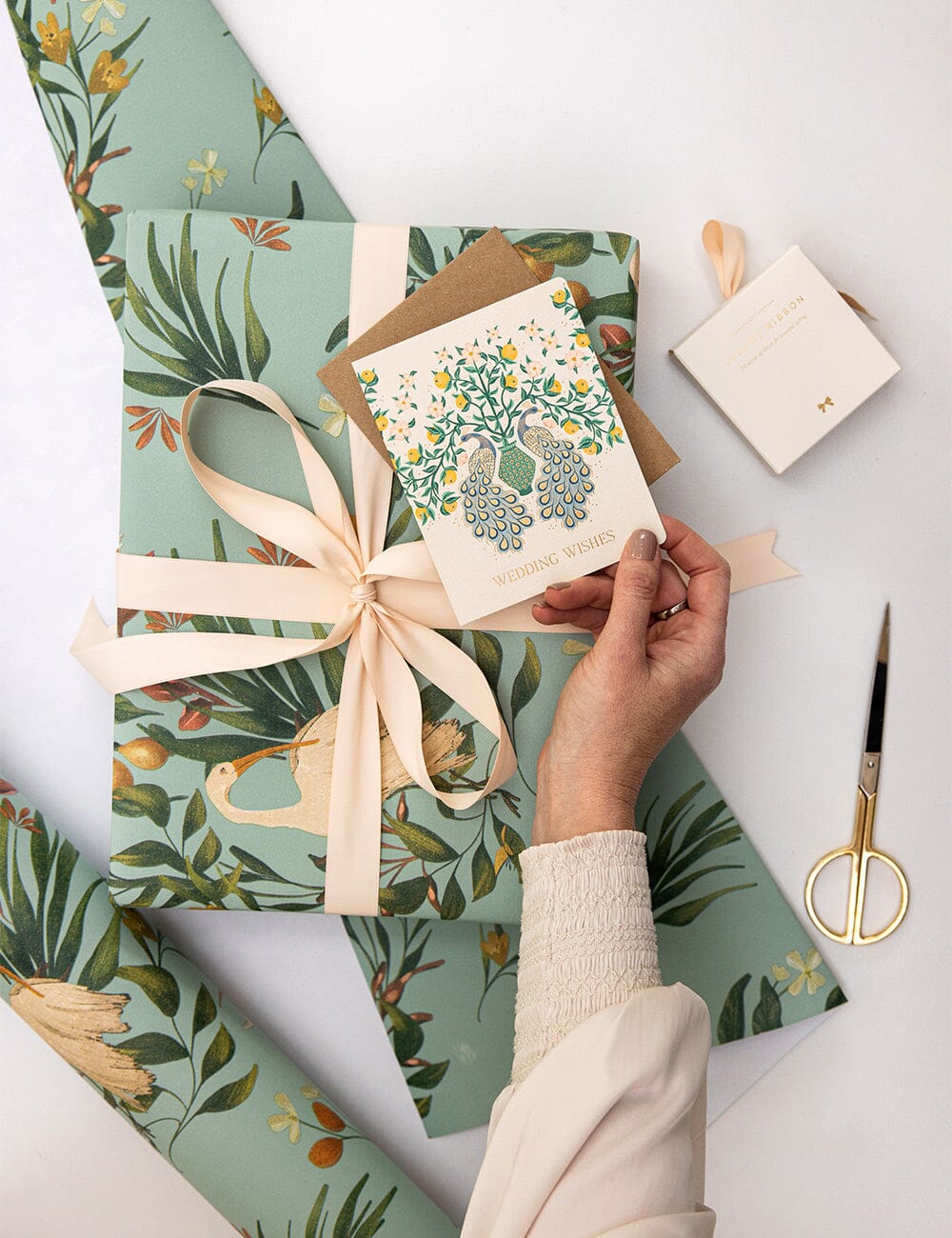 Gift Wrap Roll 3m - Prima Ballerina | Bespoke Letterpress