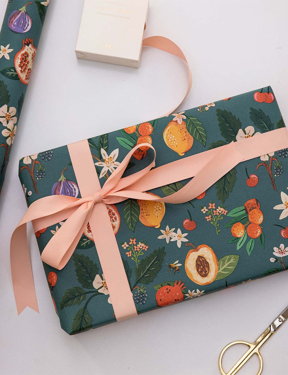 Gift Wrap Roll 3m - Tutti Fruity | Bespoke Letterpress
