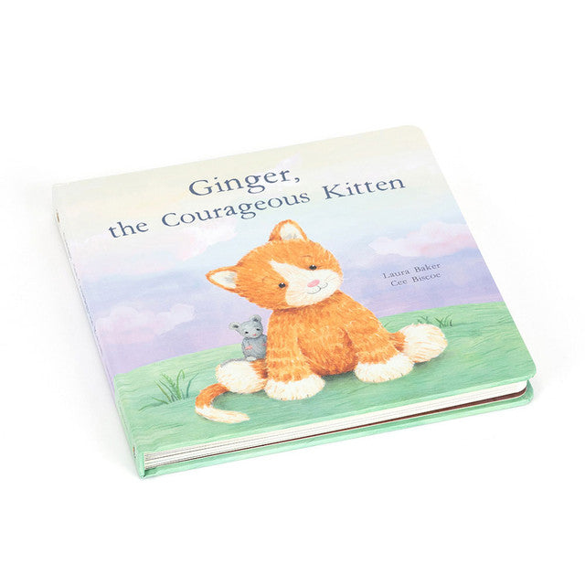 Ginger, the Courageous Kitten Book | Jellycat