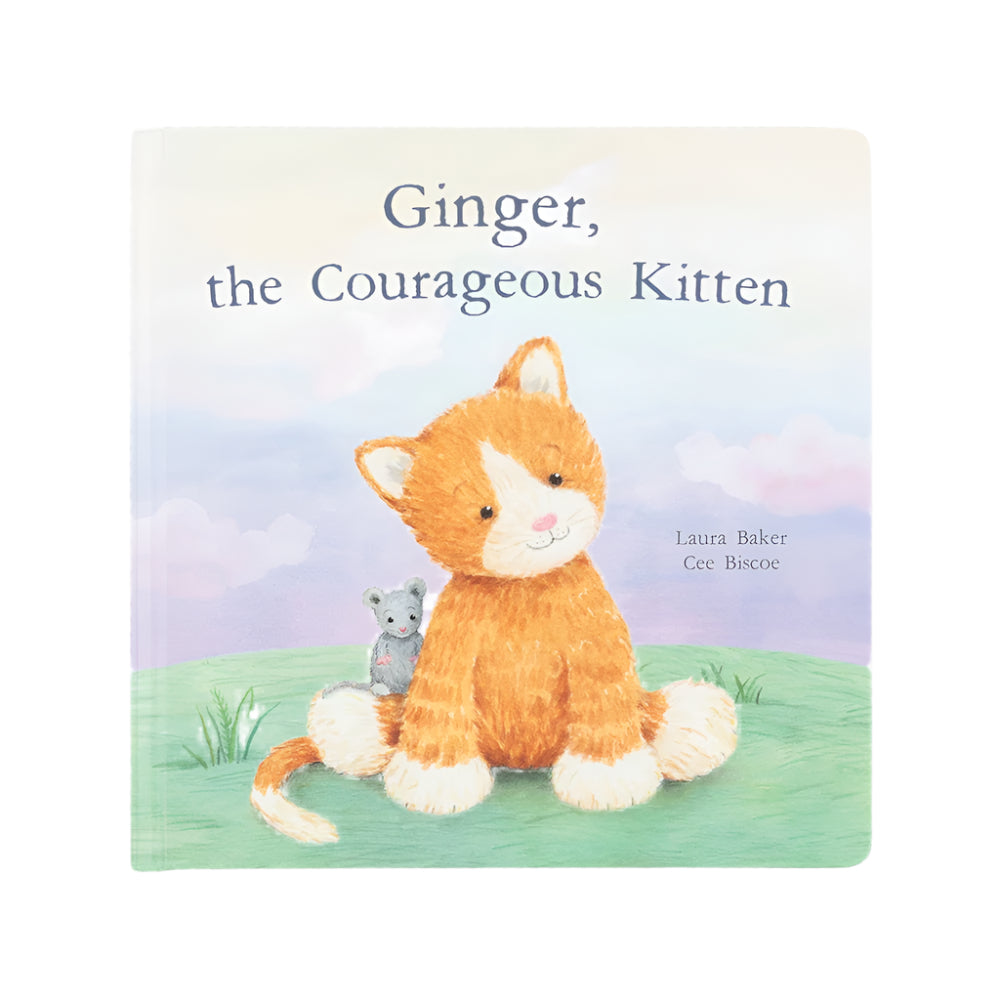 Ginger, the Courageous Kitten Book | Jellycat