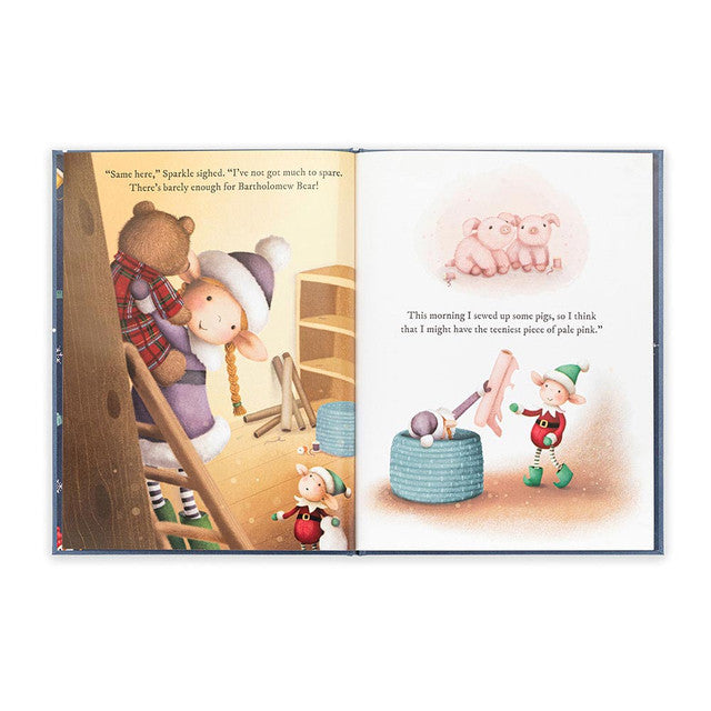 Eldo Elf and the Patchwork Bashful Bunny Book | Jellycat