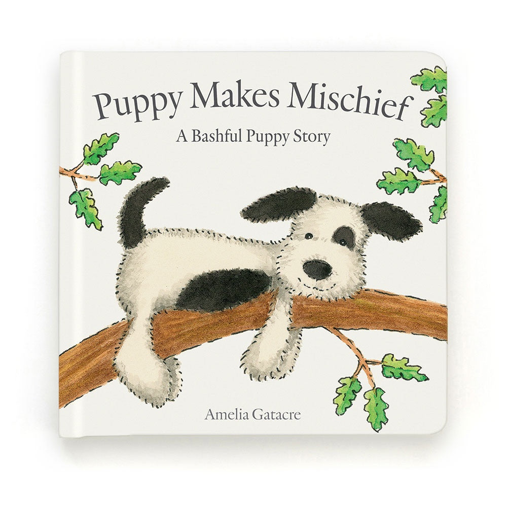 The Puppy Makes Mischief Book| Jellycat