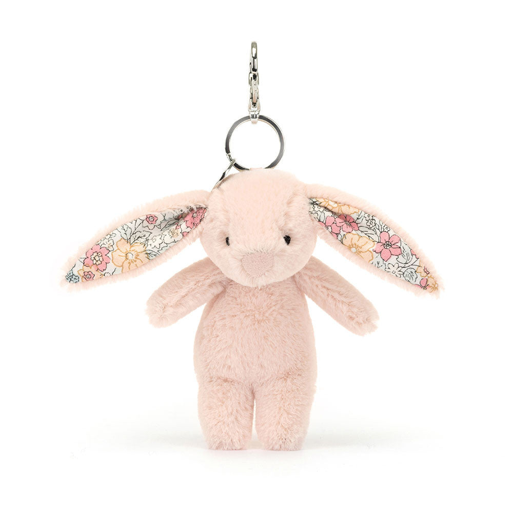 Blossom Blush Bunny Bag Charm Pink 3x4x17cm | Jellycat