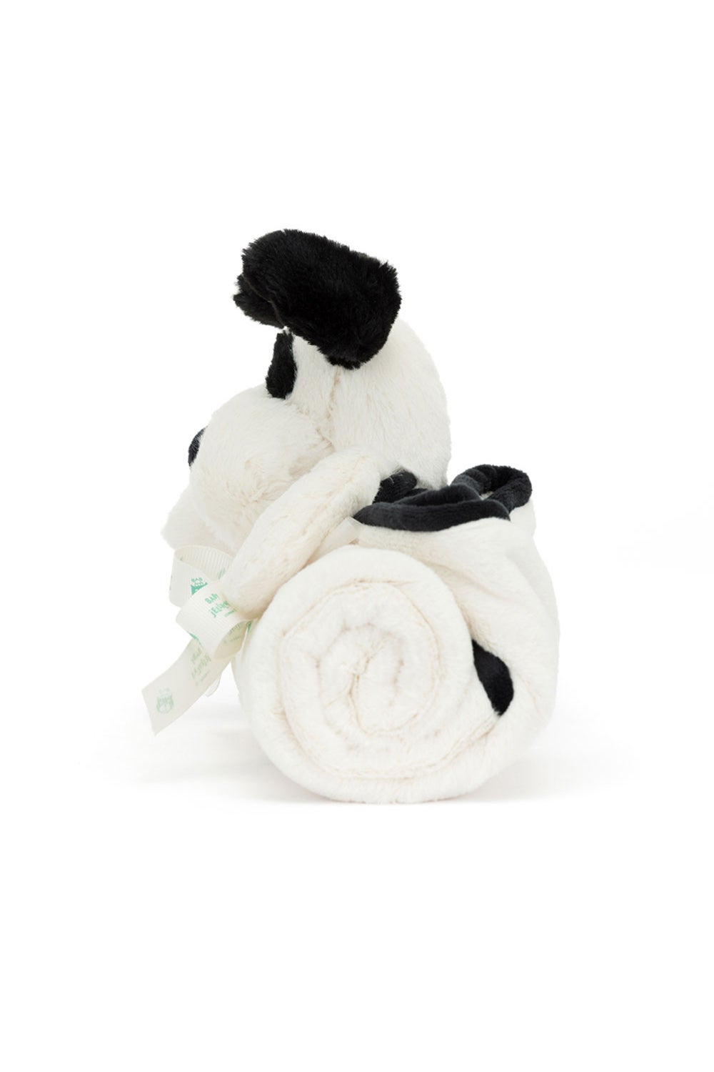 Bashful Black & Cream Puppy Blankie | Jellycat