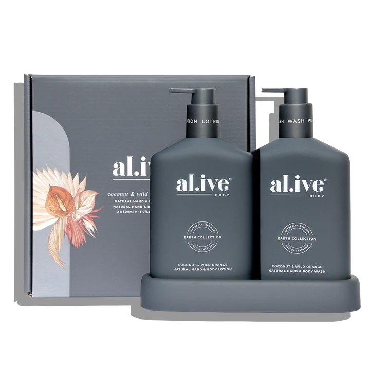 Wash & Lotion Duo - Coconut & Wild Orange | Al.ive