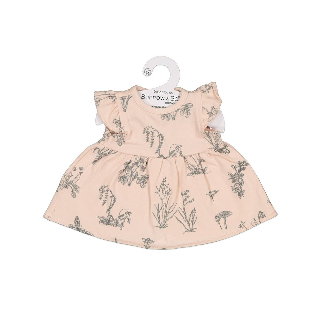Blush Meadow Doll Dress  for 32 -38cm Dolls | Burrow & Be