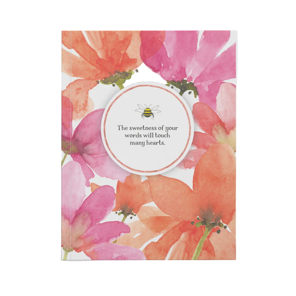 Bee Notebook - Poppy | Affirmations