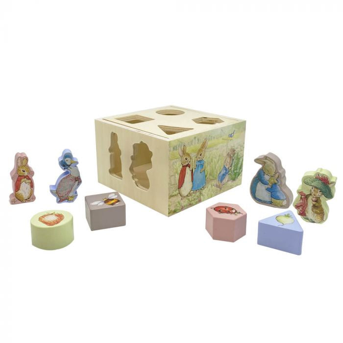 Peter Rabbit WOODEN SHAPE SORTER |  Beatrix Potter