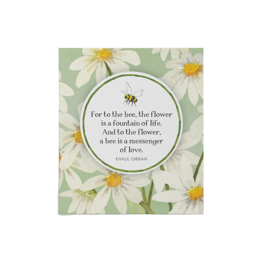Bee Pocket Notepad - Daisy | Affirmations