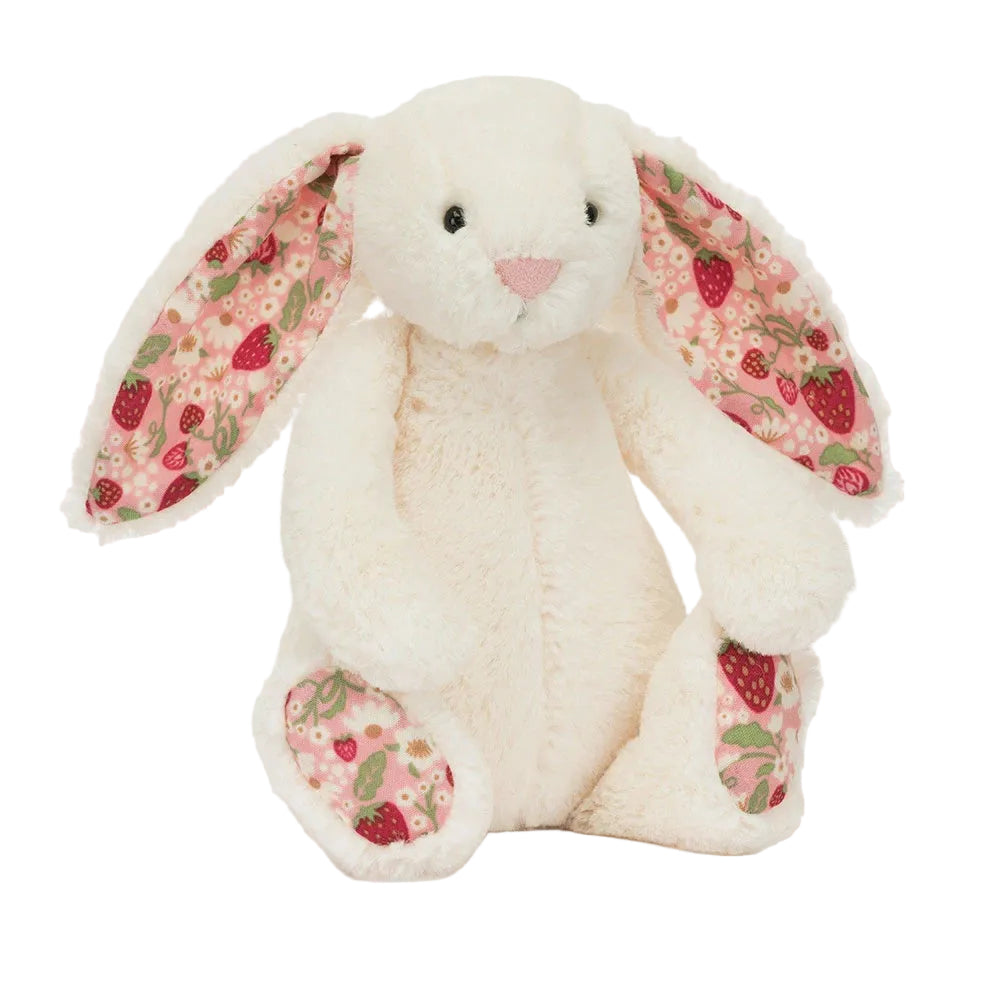 Blossom Cream Bunny 'Berry' - Small | Jellycat