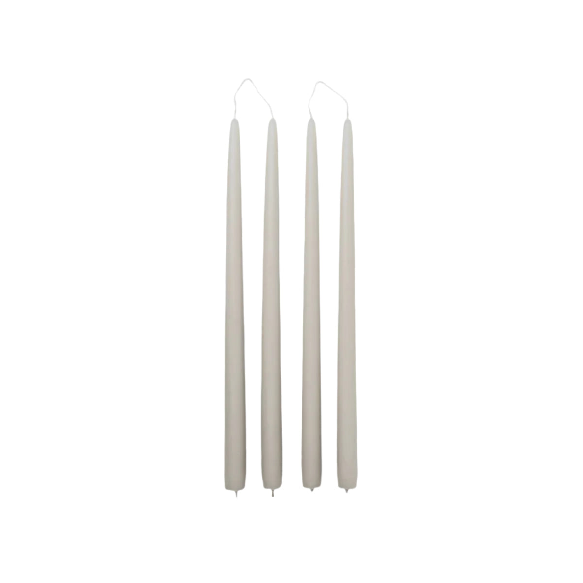 BROSTE Candle Taper - Set of 4 - Rainy Day | Broste Copenhagen