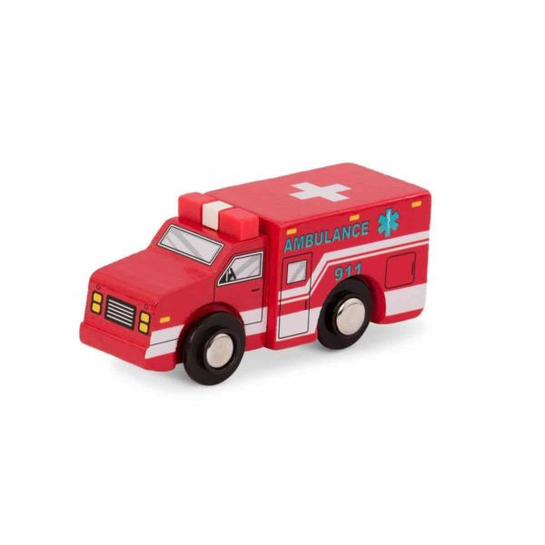 Wooden Vehicles - Ambulance | Battat