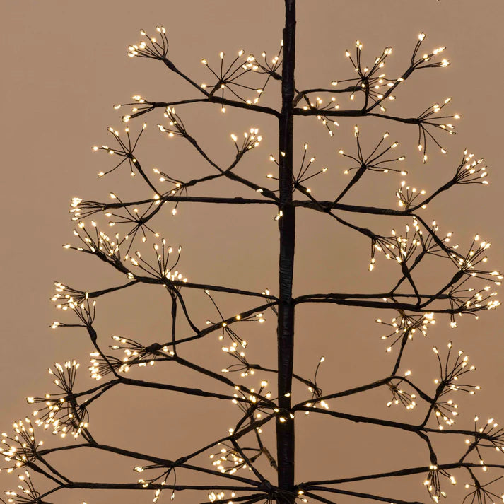 Medium (150cm) Black WW Frankfurt Starburst LED Tree | Stellar Haus