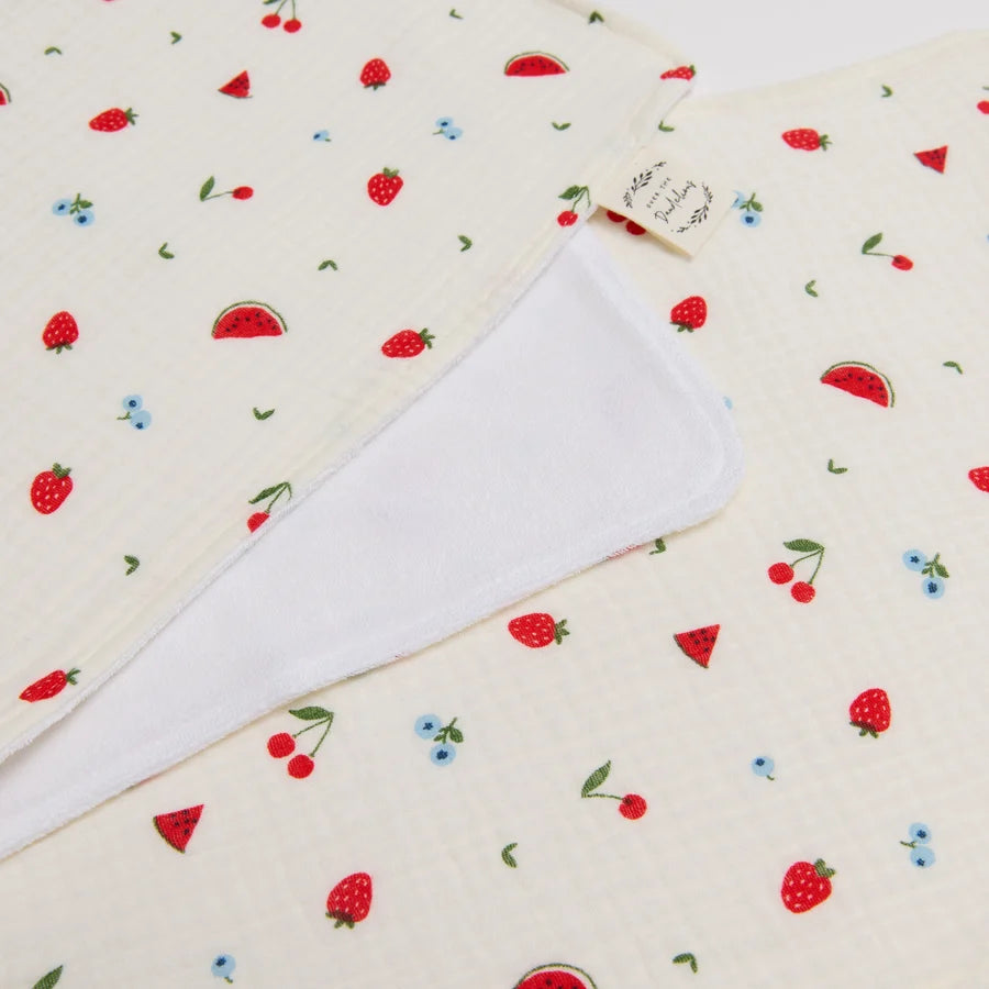 Burp Cloth - Set of 2 - Sweet Pickings | Over The Danelions