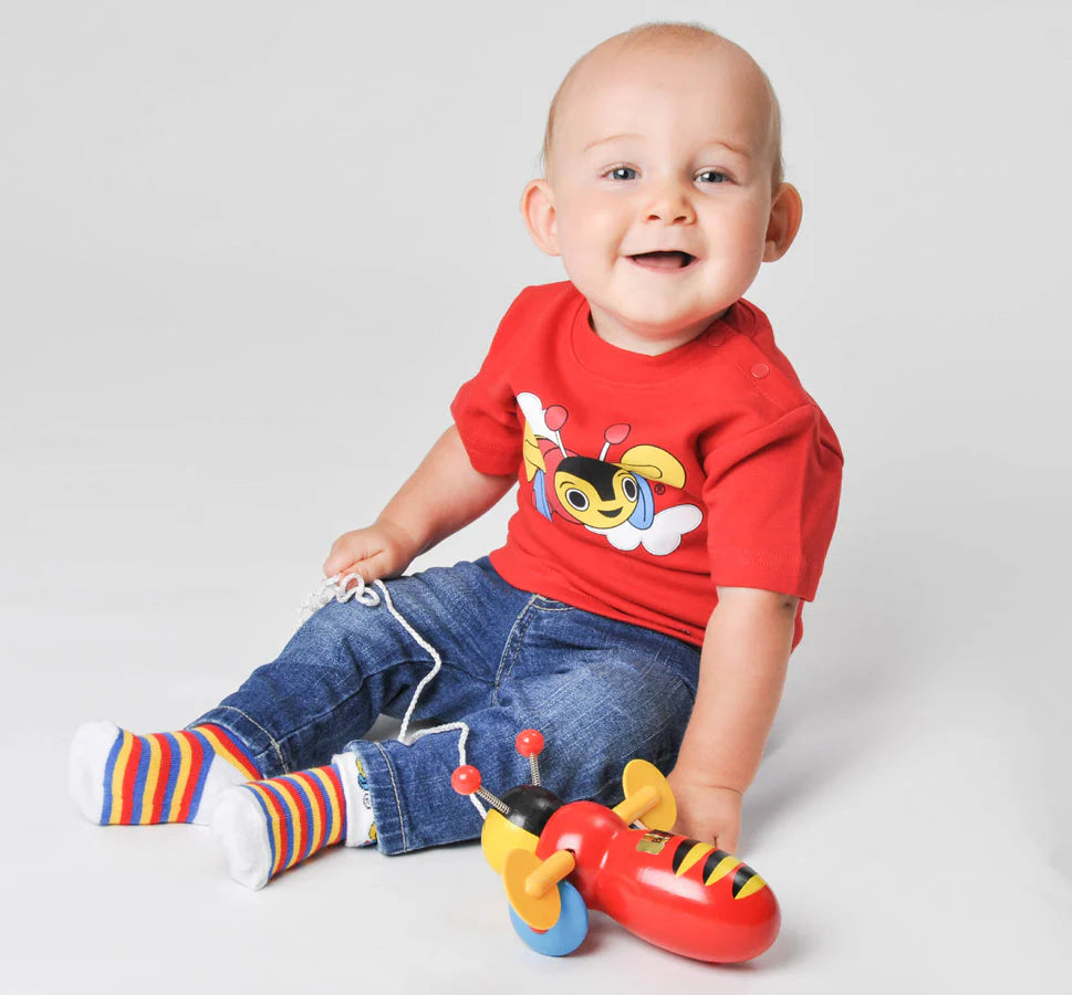 Buzzy Bee Genuine Pull Along Toy | Buzzy Bee & Friends