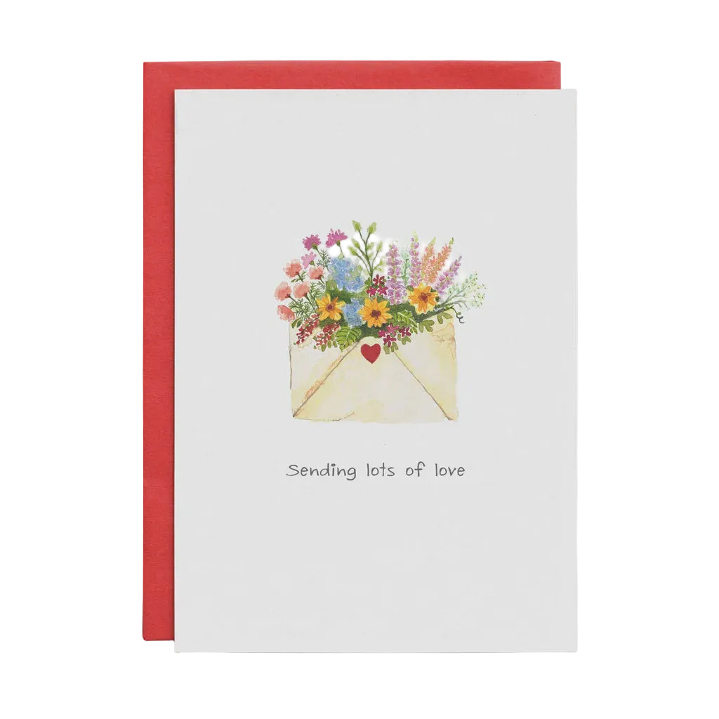 Sending lots of love. - Thinking of You Card | Cottonwood
