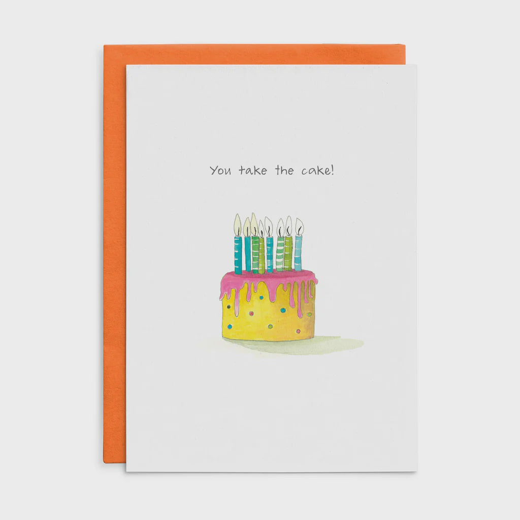 You take the cake! - Birthday Card |  Cottonwood