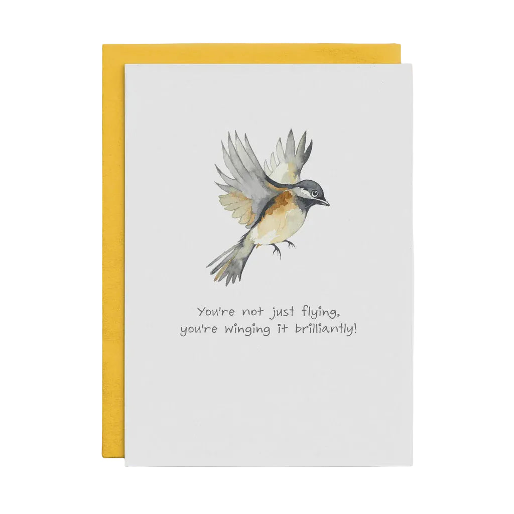 You're not just flying... - Inspirational Card | Cottonwood