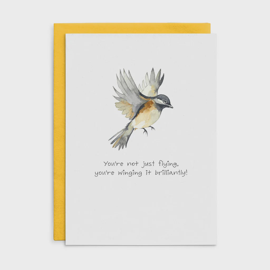 You're not just flying... - Inspirational Card | Cottonwood