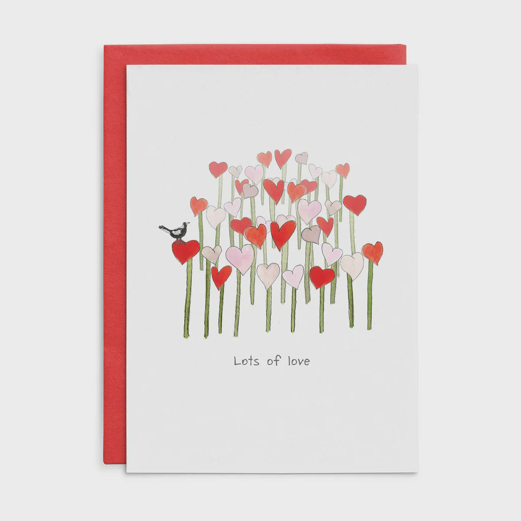 Lots of love. - Love Card | Cottonwood