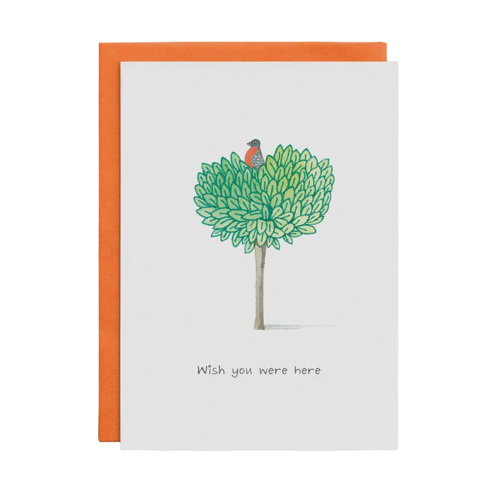 Wish you were here. - Thinking of you Card | Cottonwood