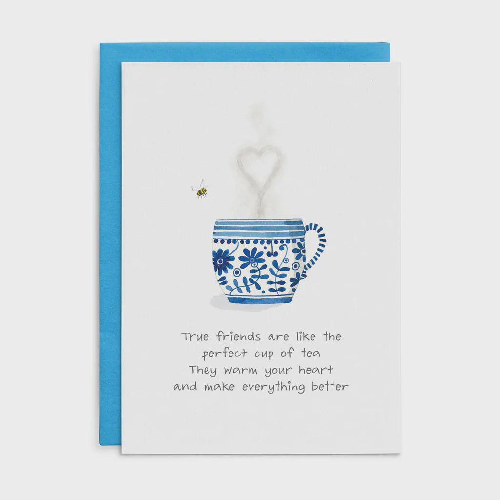 True friends are like the perfect cup... - Friendship Card | Cottonwood