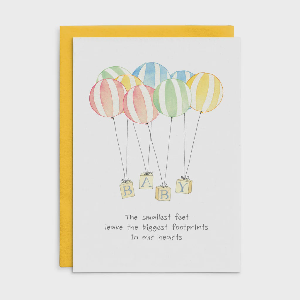 Baby. The smallest feet... - Baby Card | Cottonwood