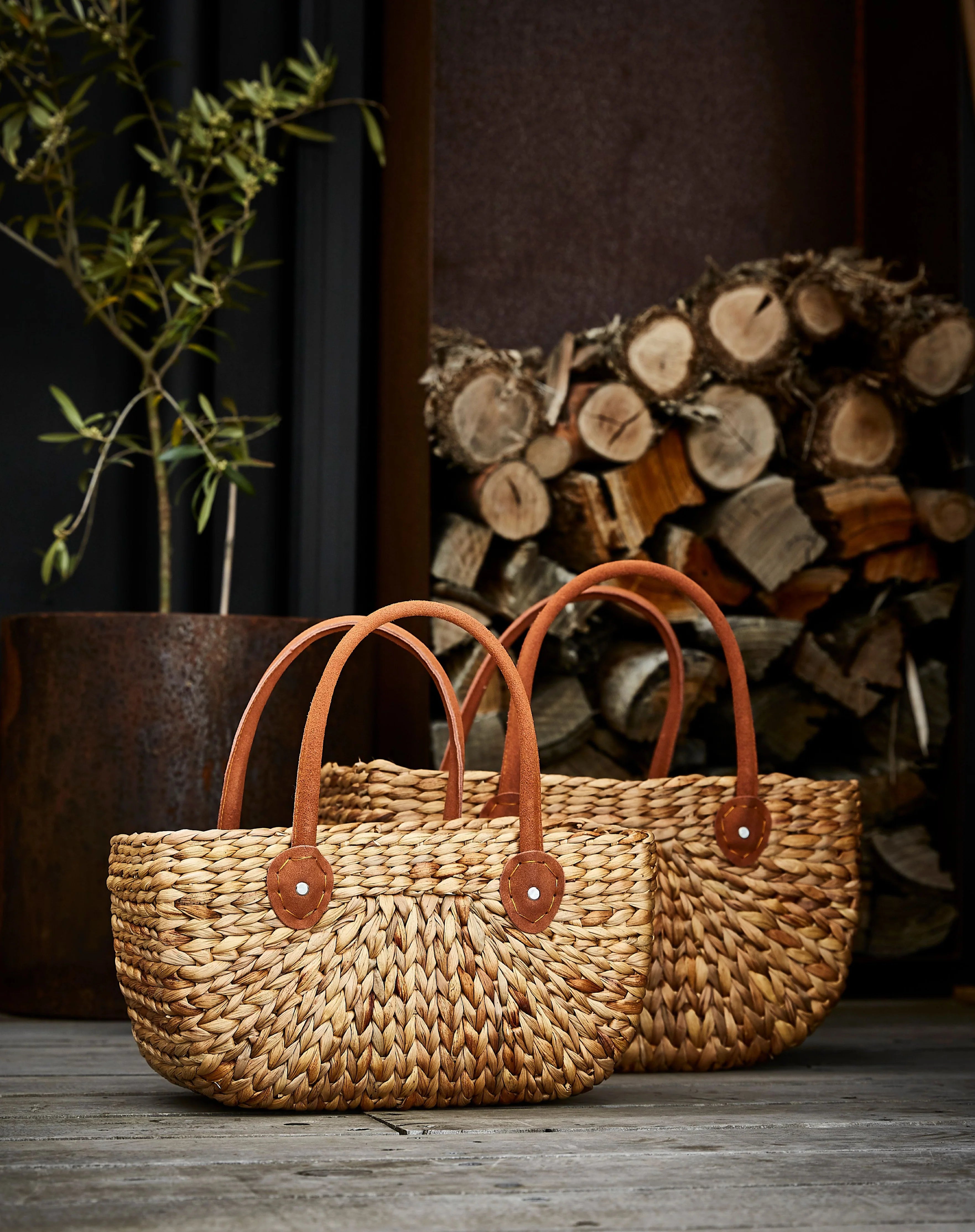 Harvest Baskets / Suede | Robert Gordan