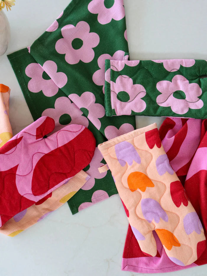 Flowerbed Tea Towel | Mosey Me