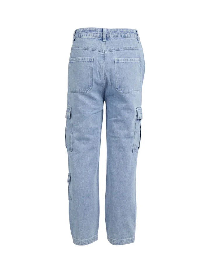 Avery Cargo Jeans | Eve Girl