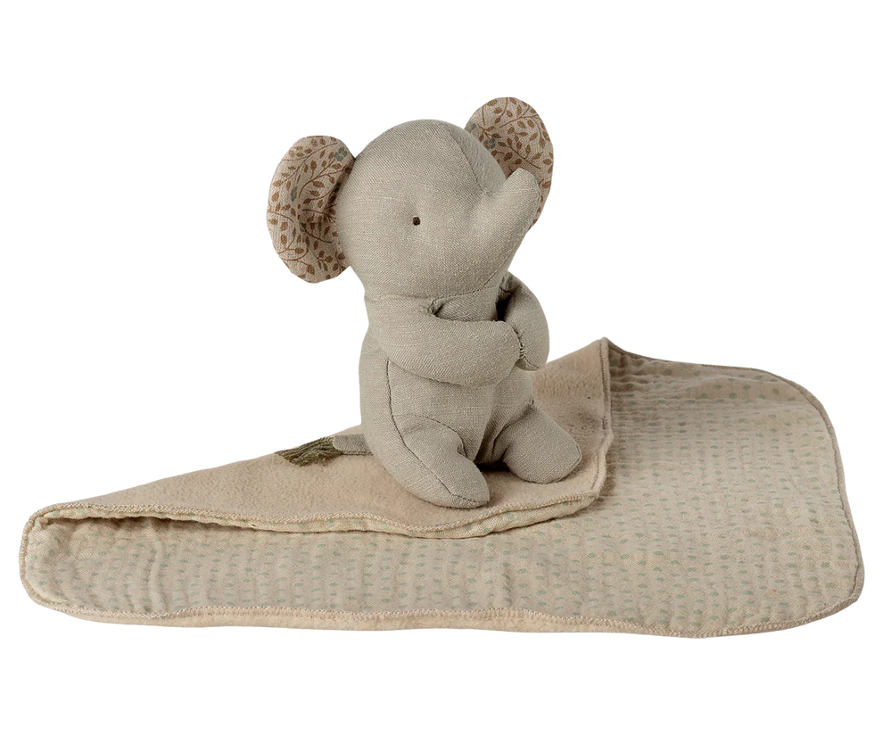 Lullaby Friends Elephant - Mini - Iron Grey | Maileg