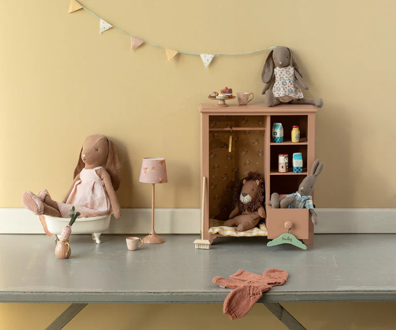 Bunny Size 3 - Chocolate Brown Dress and Shoes | Maileg
