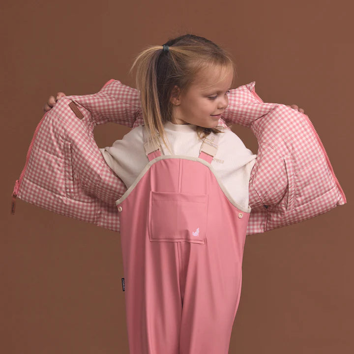 Reversible Eco-Vest - Rose Gingham | Crywolf