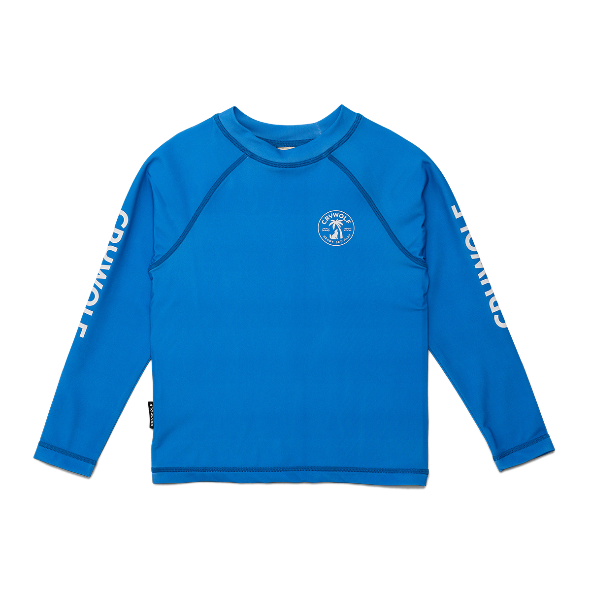 Long Sleeve Rash Vest Deep Sea Blue | Crywolf