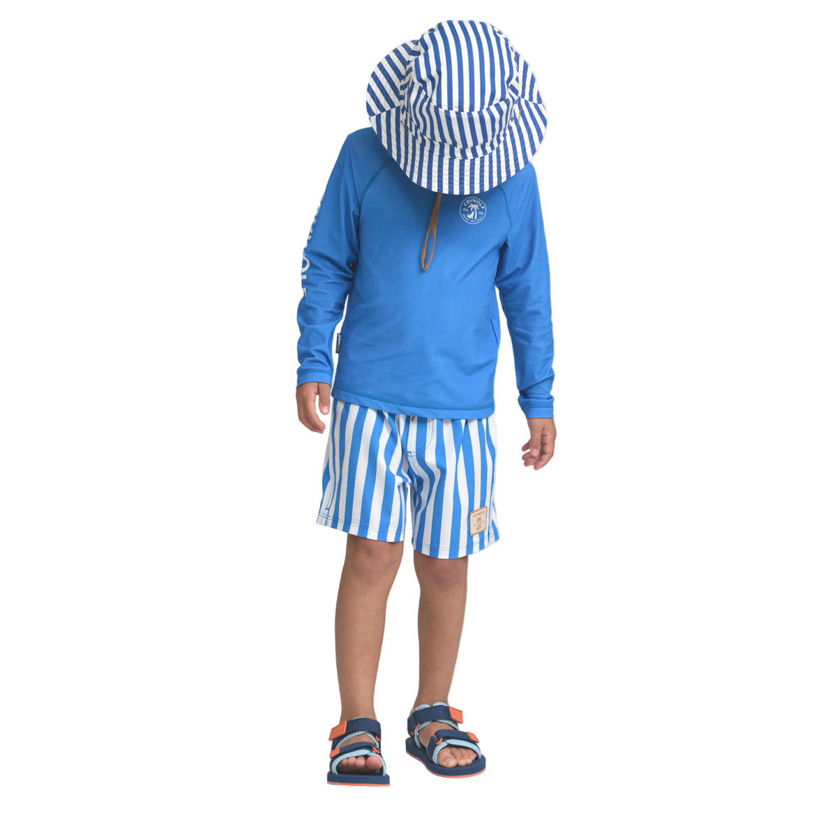 Board Shorts Deep Ocean Blue | Crywolf