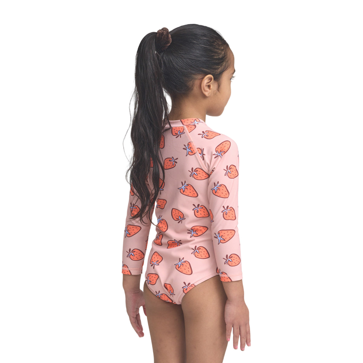 Long Sleeve Swimsuit Strawberry Splash | Crywolf