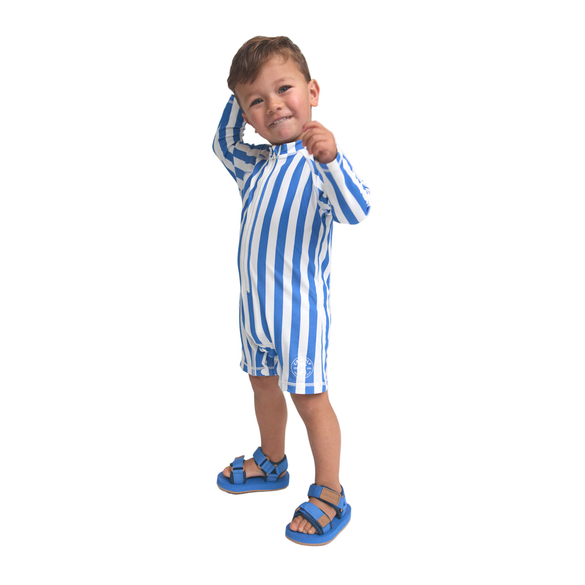 Rash Suit Deep Sea Stripe | Crywolf