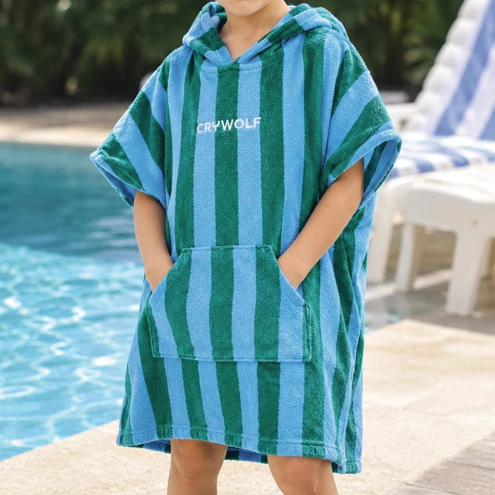 HOODED TOWEL - Deck Stripe | CRYWOLF