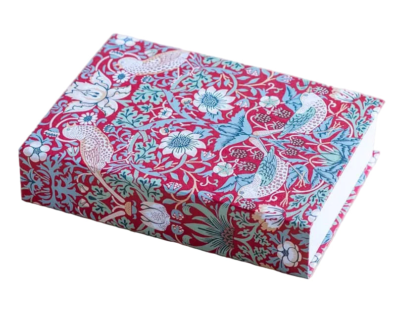 Jotter Pad - William Morris – Strawberry Thief – Red | Creative Stuff”