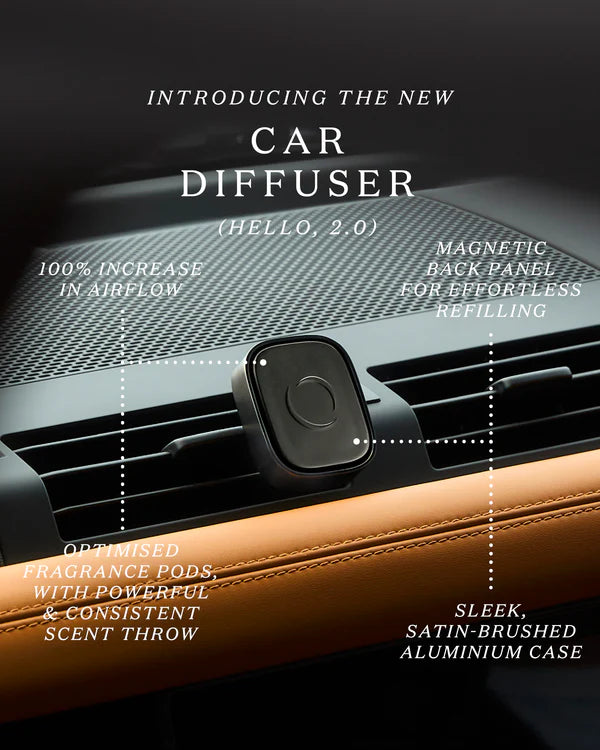 Car Diffuser Fragrance Pod - Lotus Flower| Ecoya