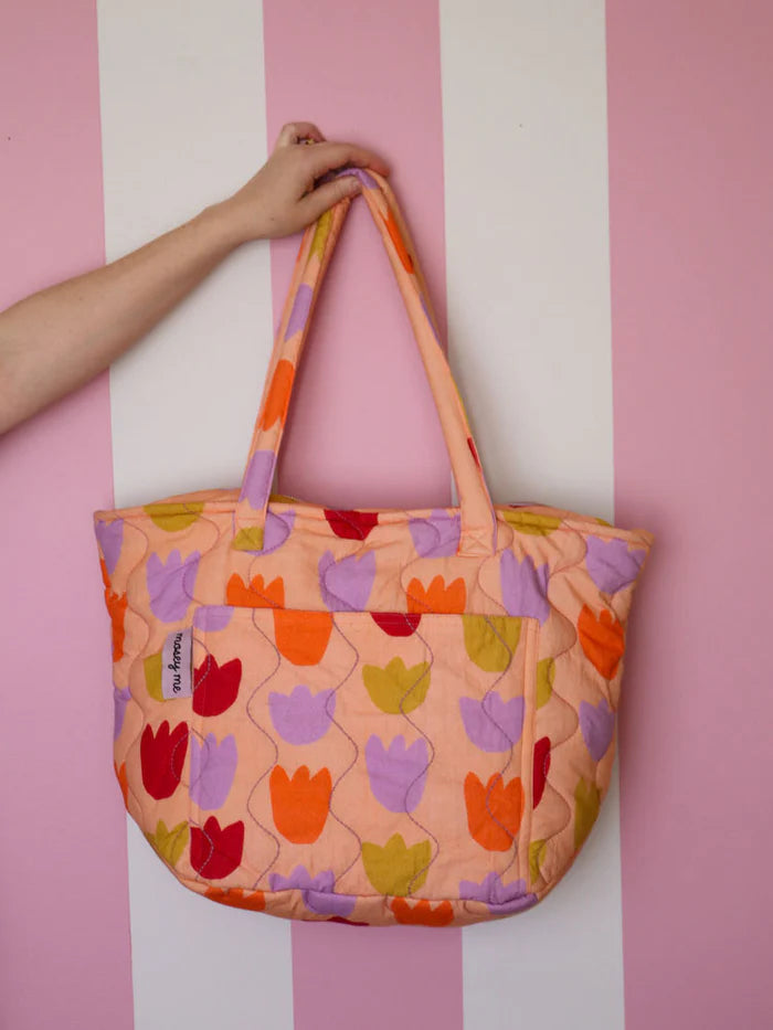 Tulip Fields Quilted Bag | Mosey Me
