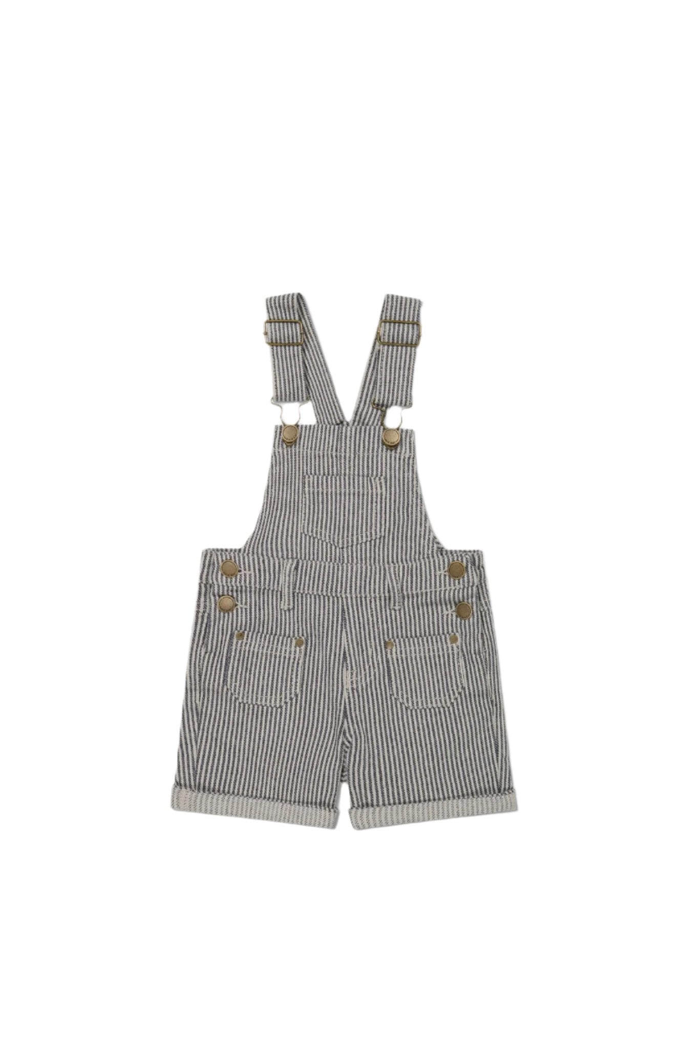 Chase Twill Short Overall - Constellation/Shell | Jamie Kay