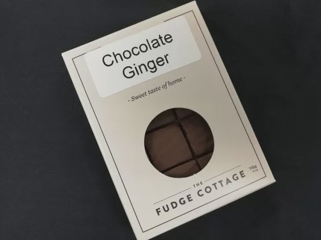 Chocolate Ginger Fudge | The Fudge Cottage